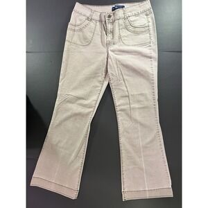Vintage Bandolinoblu Bootcut Wide Flare Jeans Women's‎ Size 12 Y2K Tan